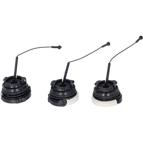 3-teiliger Tankdeckel, Ersatz-Tankdeckel, Tankdeckel für STIHL MS192, MS200, MS250, MS290, MS380, MS390, MS44 (1/5)