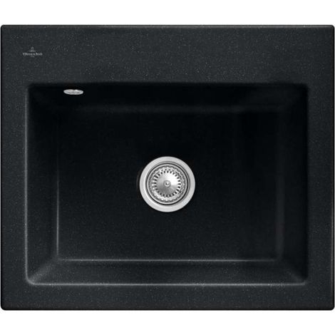 VILLEROY ET BOCH Subway 60 S fregadero 60 x 51 cm sin escurridor Cromita CeramicPlus con desagüe manual (1/3)
