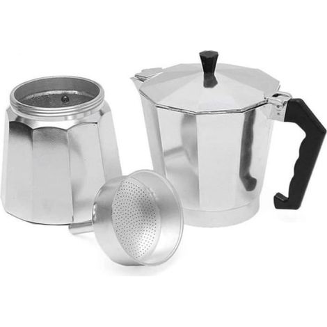 Moka Induction Cafetiere Italienne Induction Capable De Produire La Crème du Café Espresso, Aluminium Cafetière Italienn 600ML