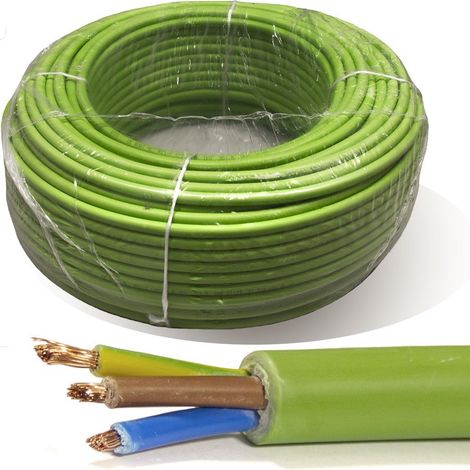 Rollo 100 mtrs. Manguera 3X2,5 mm² FLEXIBLE Libre de halógenos RZ1-K (AS) 1KV