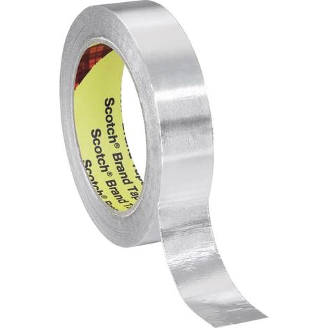 3M Scotch 1170 Cinta Adhesiva Conductora Plateada 15mm x 16.5m