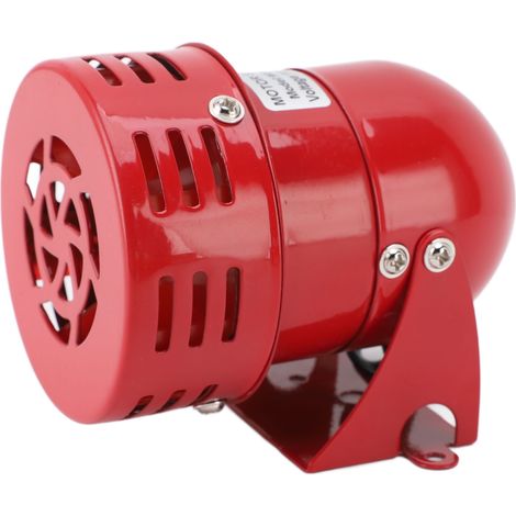 Clacson da motore, 110 decibel, mini allarme elettrico con suono stroboscopico per fabbriche, scuole, allevamenti, case, AC 110V, 102x75mm, 0.90a. (1/5)