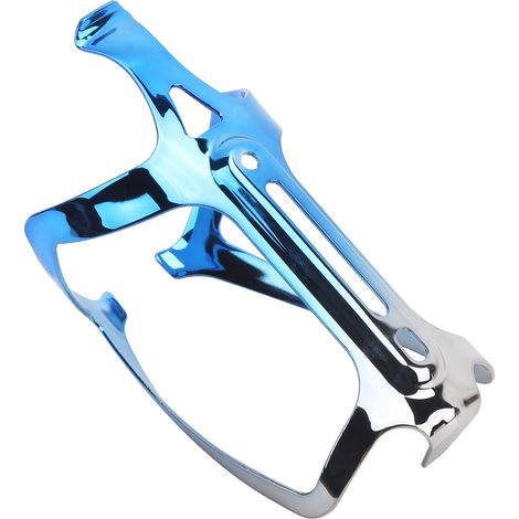Flaschenhalter aus Aluminiumlegierung für Mountainbikes, sichere Flaschenhalterung, blau-grau (1/5)