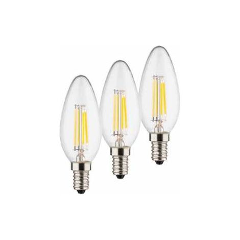 MÜLLER-LICHT LED-Lampe 400291, E14, EEK: E, 4 W, 470 lm, 2700 K, 3 Stück (1/3)