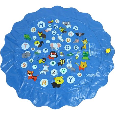Tapis d'eau pour Tapis d'Éveil Aquatique 100 Centimètres Motifs Animaux - d'eau antidérapant pour - pour 2-10 Ans Garçon Chien Extérieur Jardin Parc Plage Animal Cour (1/5)