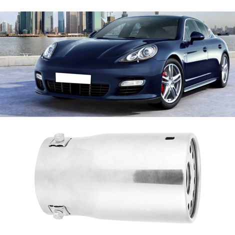Modification de voiture Tuyau d'échappement droit universel Biseauté Coude intérieur Gorge (1/5)