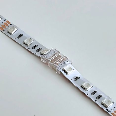 Connecteur Droit pour Ruban LED RGB 10mm IP20 - SILAMP