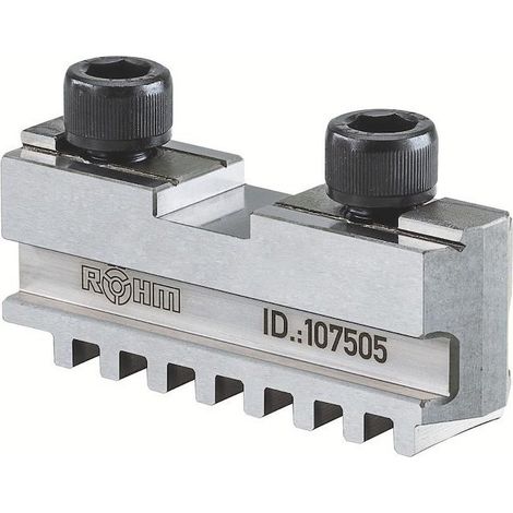 Morsetto di base Röhm GB, misura 500, set a 3 griffe, con vite di fissaggio - 107508 (1/4)