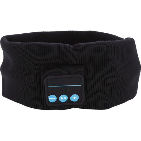 Bandeau Bluetooth de sport sans fil pour écouter de la musique et dormir, avec son stéréo, idéal pour l'entraînement et la course à pied. Écouteurs Bluetooth sans fil pour le sommeil et le sport. (1/5)
