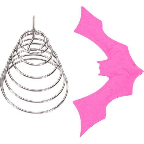 Festival chauve-souris arbre Topper haut de table Mini décoration pour fête décor à la maison rose (1/5)