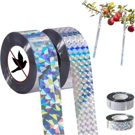 Vogelscheuchenband - SH - 80M x 4,5CM - Polyesterfolie - Doppelseitig - Umweltfreundlich