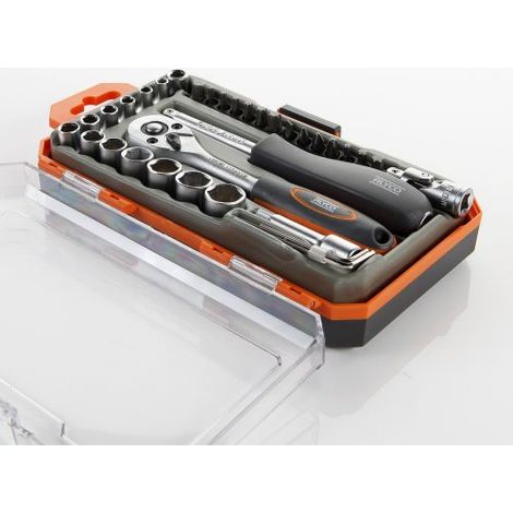 Juego llave vaso HR 170735 1/4 35 Piezas (1/5)