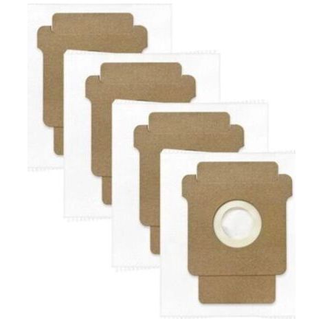 Lot de 4 sacs d'aspirateur avec filtration avancée, capacité de 3 litres, tissu non tissé, résistant aux déchirures, pour Roomba 105/405/505/705/Combo/Essential Series (1/4)