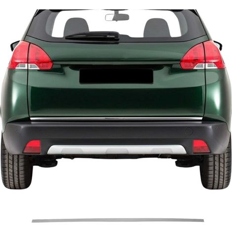 Garniture de Hayon Coffre pour Peugeot 2008 2013-2019 acier inox