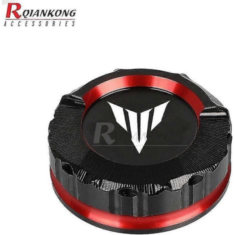 Für Yamaha FZ07 FZ09 (2015–2017), MT07 MT09, XSR700 XSR900 (2018–2023), MT10 (2018–2022): Abdeckkappen für den hinteren Hauptbremszylinder – MT-Logo