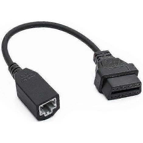Câble OBD2 pour Honda, adaptateur OBD1 3 broches, OBD2 OBDII pour Honda, connecteur 3 broches vers 16 broches, compatible avec DI (1/5)