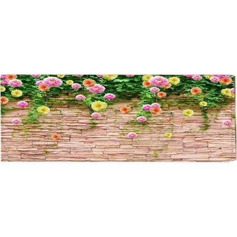 Tapis Anti-dérapant - 60 x 180 cm - Flanelle Douce - Pour Bureau Chaise Bureau Salle de Bain Cuisine Couloir (1/5)