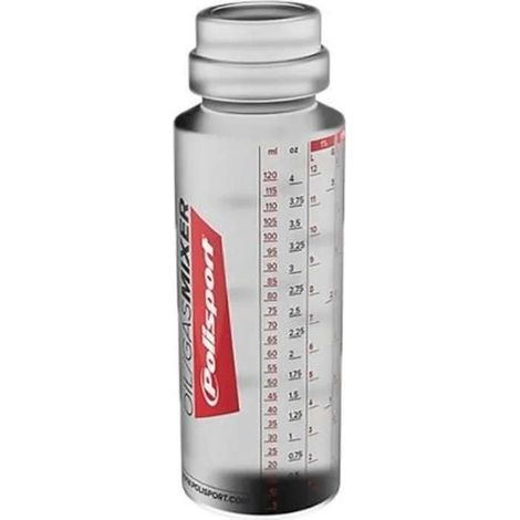 Doseur huile 125mL pour mélange essence récupérateur fluide avec bouchon à visser tracteur tondeuse débroussailleuse taille haie motoculteur