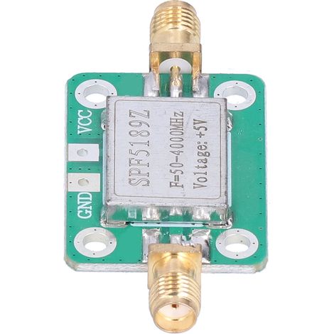 Rauscharmer Verstärker 50 bis 4000 MHz, 0,6 dB, gute Leistung, geringes Volumen, Breitbandverstärker, Signalempfänger (1/5)
