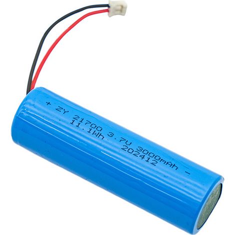 21700 Lithium-Batterie 3,7 V 3000 mAh Hochleistungs-Taschenlampen-Akkuzelle für elektrische Anwendungen (1/5)