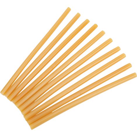 Lot de 10 bâtons de colle thermofusible à forte adhérence pour pistolet à colle et outil de réparation de bosses de voiture (10,6 x 0,4 po) (1/5)