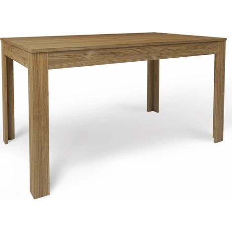 Tavolo da Pranzo Estensibile 140x80 cm Finitura Noce Stelvio (1/4)