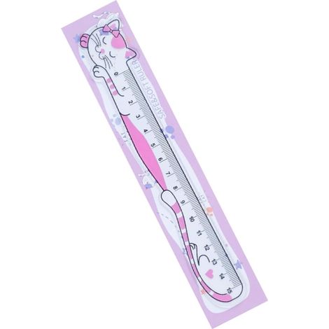 Règle souple de 15 cm avec échelle transparente, outil mesure (1/5)