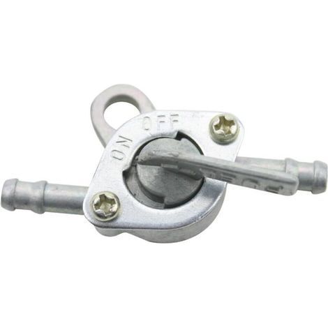mm x 55 mm Zink-Inline-Kraftstofftankhahn-Filterschalter-Ersatz für 50 cm³, 70 cm³, 90 cm³, 110 cm³, 125 cm³ Pitbike, ATV, Quad, Buggy, Roller, Go-Kart, JU (1/5)