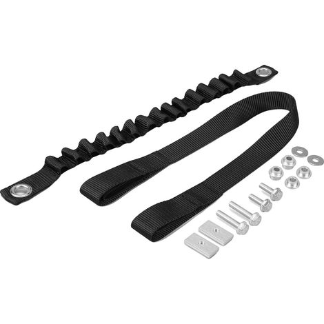 Lift Zugriemen-Kit, langlebiges Nylon, universelle Kompatibilität, Schwarz (1/2)