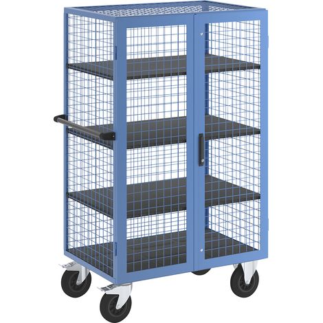 eurokraft pro, Chariot à tablettes, porte à deux battants, 3 (1/5)