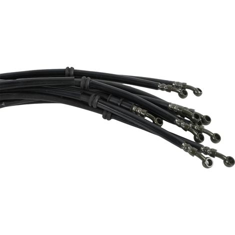 Motorcycle brake hose modification, disc brake hose, high-pressure brake hose YBR XTZ125, 10mm steel flexible hose (1/5)
