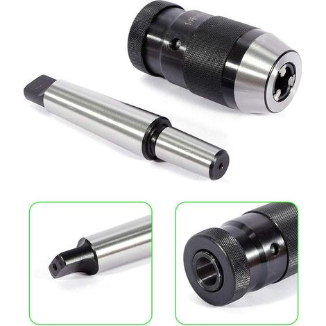 Schnellspannbohrfutter, Bohrfutter mit Kegeldornaufnahme, MT3-B18 Schnellspannfutter, Präzisionsbohrfutter 1-16mm (1/5)