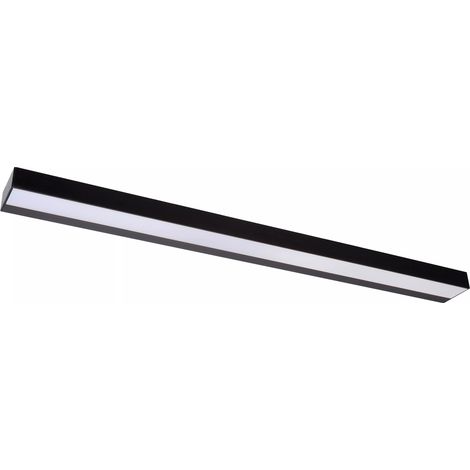Applique bagno nera barra 90 cm Alexa LED 13W Lucide (1/4)