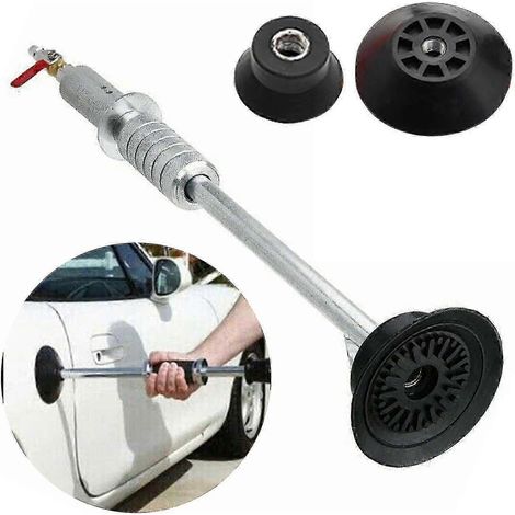 automobile dent removal tool for pneumatic auto body repair with suction cup (1/3)