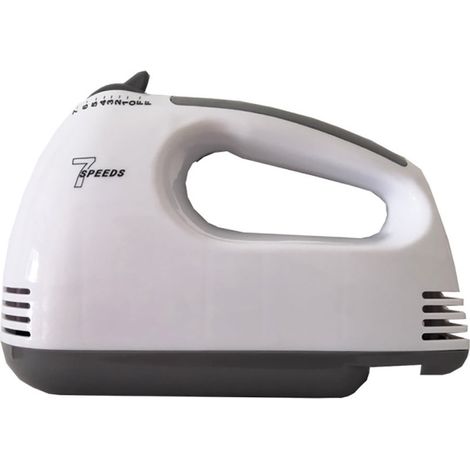 Batteur Électrique - 7 Vitesses - Corps en ABS et Acier Inoxydable - Pour Pâtisserie et Préparations Culinaires - 1 Pièce (1/5)
