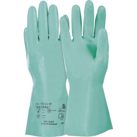 Guanti Di Protezione Tricotril 736, L 300 Millimetri, Taille11 Verde