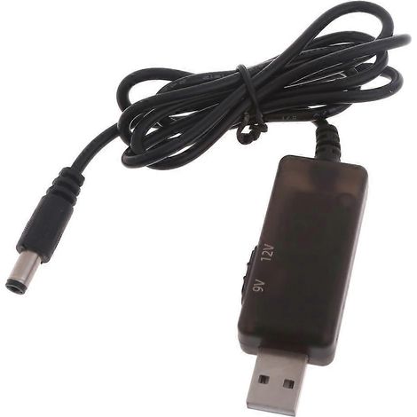 USB-Boost-Ladekabel mit Spannungsregler für Router, Lautsprecher und Kameras