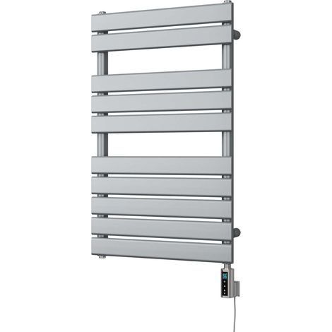 Typhoon - Silver Electric Towel Rail H816mm x W500mm 300w Thermostatic WIFI (1/3)