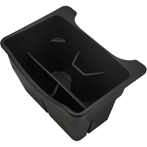 Boîte de rangement pour grille d'aération arrière, boîte de rangement sous siège, poubelle pour accessoires de modification intérieure Tesla Model 3 Y (1/5)