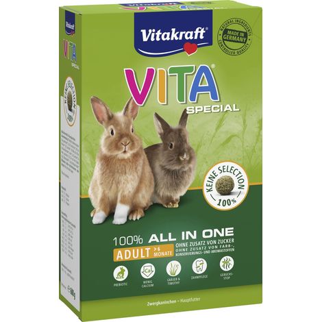 Vitakraft VITA® Special Adult 600 g Futtertrog & Kleintierfutter (1/4)