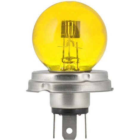 – Ampoule 6V 45/40W P45t jaune – Éclairage universel pour voiture, moto, tracteur – Luminosité fiable avec 2 filaments