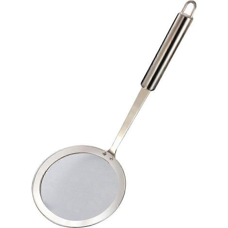 Écumoire de cuisine en acier inoxydable (1 pièce)-37x14cm-Silver (1/4)