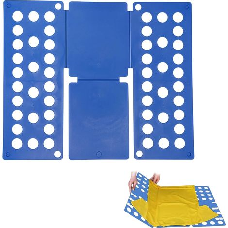 1 Planche Pliante, Système Pliage Rapide, Matériau PP, Pour T-shirt Chemise Pantalon, Rangement Maison Voyage