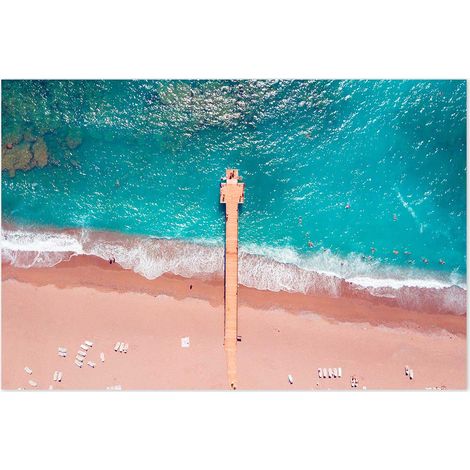 Affiche Holiday beach - 60x40cm - made in France (1/5)