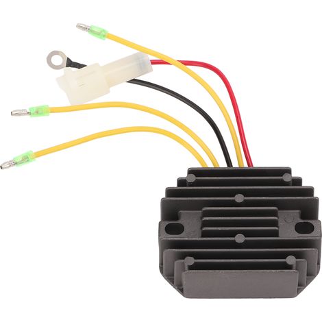 Régulateur-redresseur de tension 3T5760600 12 V, résistant aux interférences, de remplacement pour Tohatsu MD40B, MD40B2, MD50B et MD70B. (1/5)