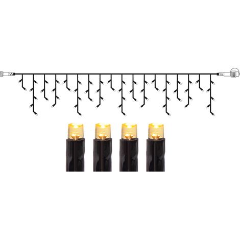 System Decor "LED Eiszapfen-Lichterkette 4x0,4m" warmweiß, IP44 (1/5)