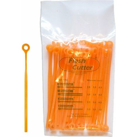 FLASH CUTTER Lamelle Monofly Per Decespugliatore 2,8 mm 20 pz (1/2)