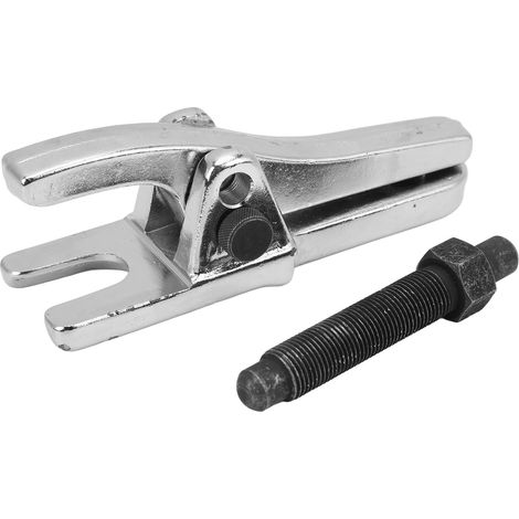 Séparateur de rotules réglable 1-1/8 à 2-1/8 pouces, tige oxydée noire universelle pour véhicules (1/5)
