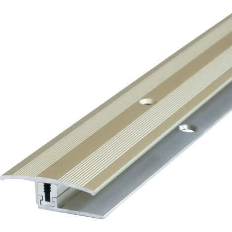 Übergangsprofil für 8 mm Belagsstärke - 90cm Champagner