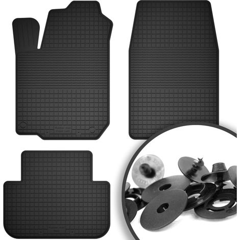 Gummimatten + Stopper für: Toyota RAV4 IV SUV (nicht-Hybrid) (2013-2019)